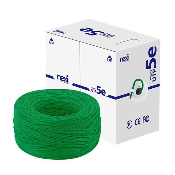 리버네트워크 NEXI NX-5EUTP CAT.5e UTP 랜케이블 박스 (300m, 그린)
