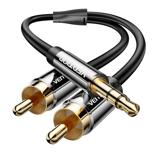 벤션 BCF 3.5mm to 2 RCA 케이블 (0.5m)_이미지