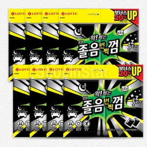 롯데제과 졸음번쩍껌 트윈리필 105g (8개)_이미지