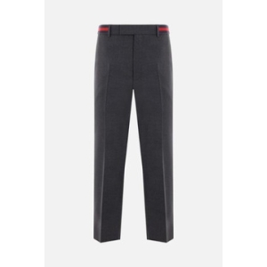 ���� E32 751788ZAMII1168 ���� ���� Ʈ����� ����� ���� �ΰ� ������ wool blend pants with W..