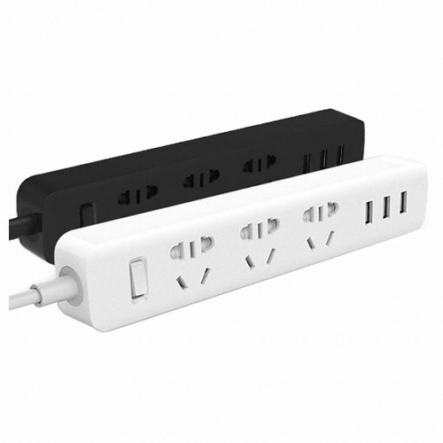 샤오미 3구 메인스위치 USB 멀티탭 해외구매