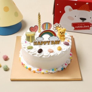 엠케이크 생일2호초코데코 케익만들기세트 DIY 케이크 키트 어린이 유치원 학교 센터 체험_이미지