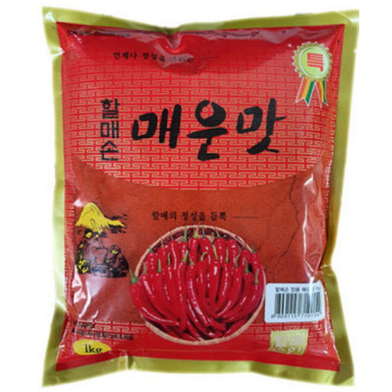 정통식품 할매손 매운맛 고춧가루 1kg (1개)_이미지