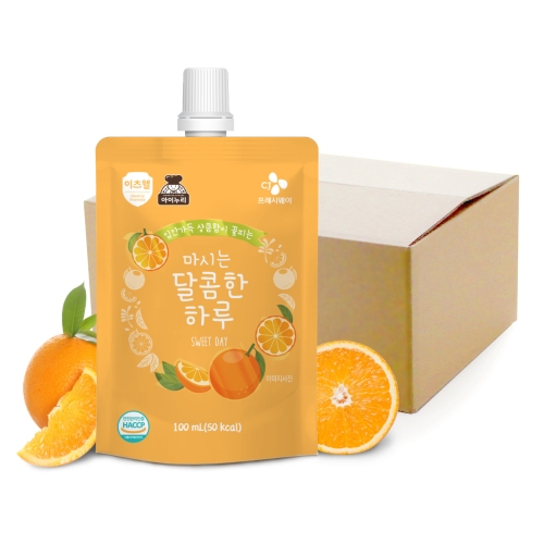 CJ프레시웨이 아이누리 마시는 달콤한 하루 100ml이미지입니다. 누르면 해당 게시물로 새창이동합니다.