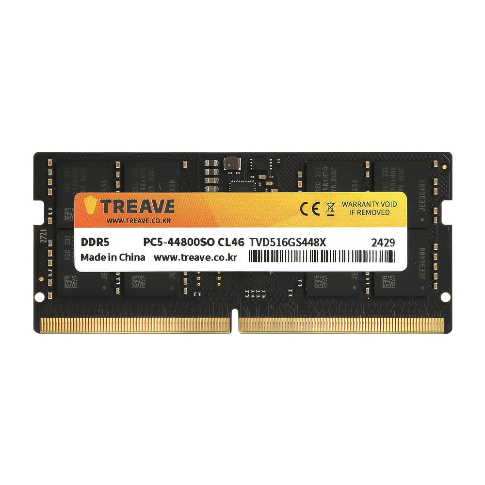 비즈텍 TREAVE 노트북 DDR5-5600 CL46 (16GB)