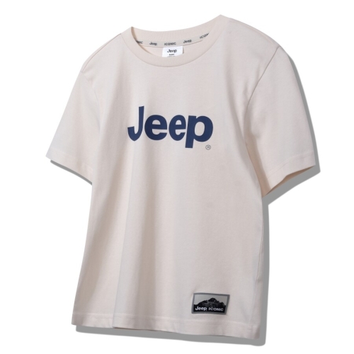 JEEP KIDS 키즈 빅 직조와펜 반팔티 KP3TSU091IV