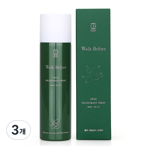 쿨풋 신발냄새 제거 탈취제 180ml