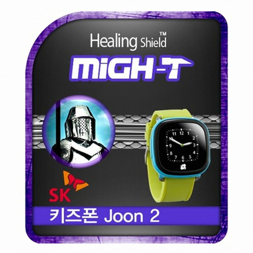 폰트리 힐링쉴드 키즈폰 준2 AS 마이티 안티쇼크 방탄필름 (2매)