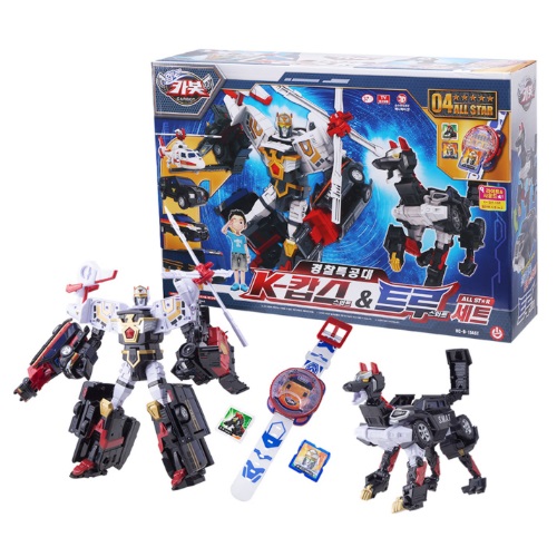 초이락컨텐츠컴퍼니 헬로카봇 경찰특공대 K캅스 트루 올스타 세트_이미지