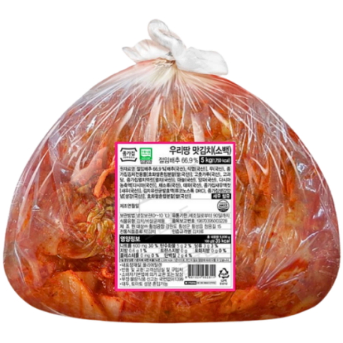 종가 우리땅 맛김치 소백 5kg이미지입니다. 누르면 해당 게시물로 새창이동합니다.