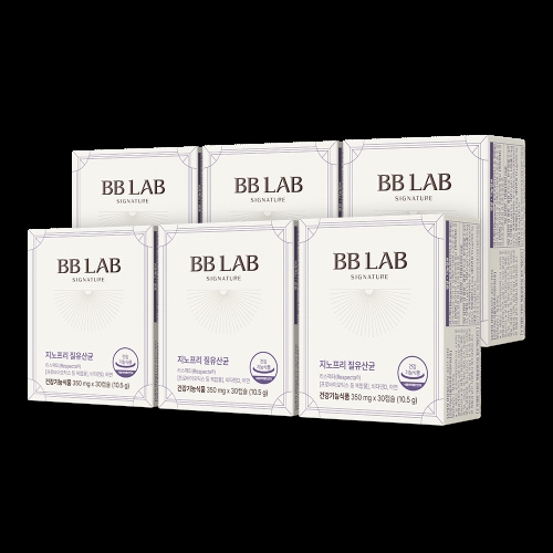 비비랩 지노프리 질유산균 350mg 30캡슐 (6개)_이미지
