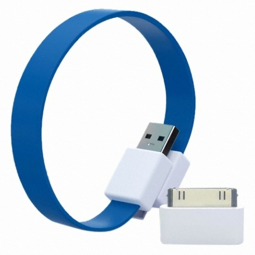 Mohzy loop Micro USB & Apple iPhone/아이팟 Cable (블루 컬러)_이미지