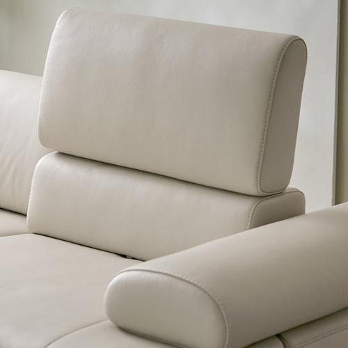 자코모 루페 멀티 기능성 천연가죽 소파 4인용 (스툴별도)_이미지