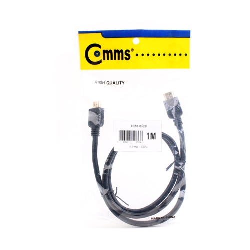 라이트컴 COMS HDMI v1.3b 표준형 케이블 (C2753, 1m)_이미지