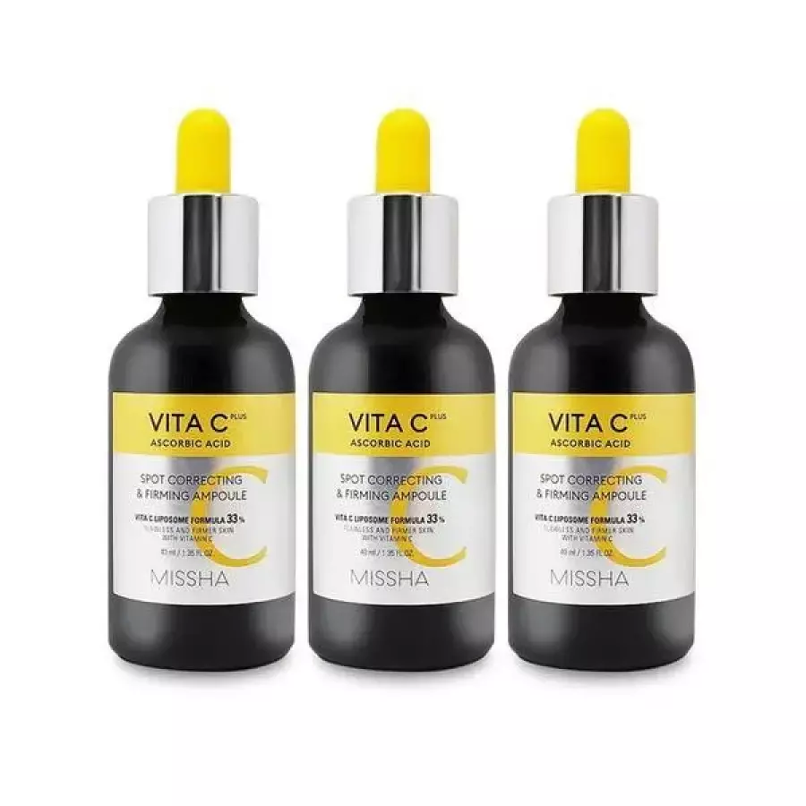 미샤 비타씨플러스 잡티씨 탄력앰플 40ml (3개)_이미지