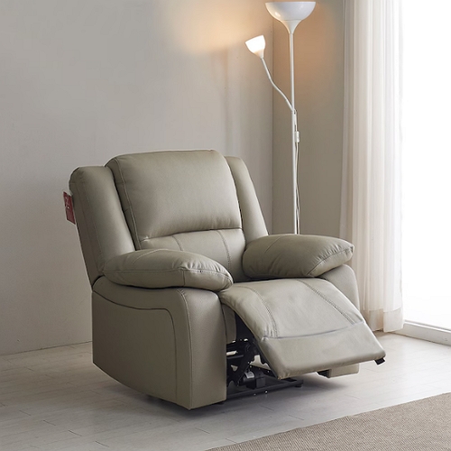 스코나 에스펀 제로월 황소 천연통가죽 리클라이너 1인용