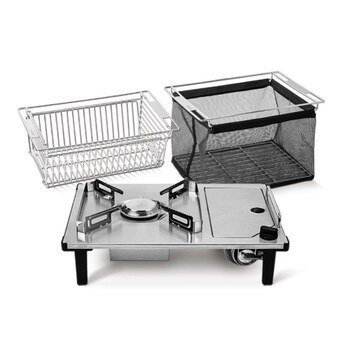 코베아 플레이트 버너 스테인리스 메쉬 바스켓 <b>IGT</b> <b>테이블</b> KGB-2605EMA
