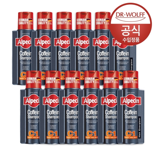 알페신 카페인 샴푸 C1 250ml (12개)_이미지