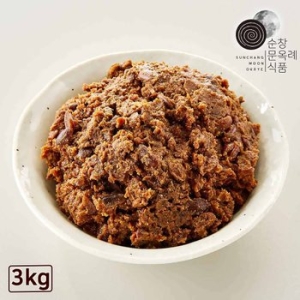 트레이더스 100% 국내산 우리콩 된장 3kg 밀폐용기 순창문옥례식품_이미지