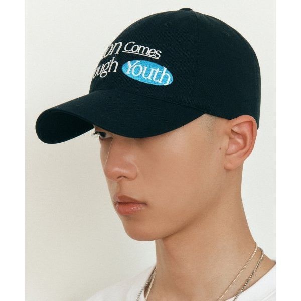 비전스트릿웨어 VSW 유스 로고 볼 캡 블랙 1943702_이미지