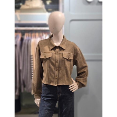 클리지 세이브존03 카라넥 숏 자켓 AGCO7WJK28AG_이미지