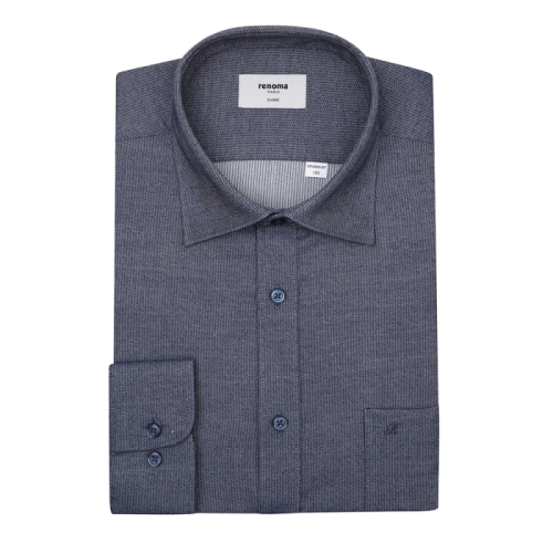 레노마 기모 트윌솔리드셔츠RPWSG0007NYIN