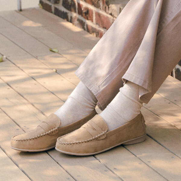 스티유 소프트 드라이빙 로퍼 11LD31109_suede bei