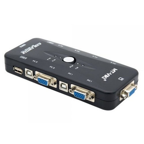 라이트컴 COMS TB046 4포트 USB 2.0 KVM 스위치_이미지