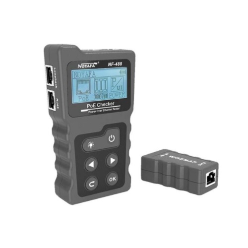 NOYAFA NF-488-K PoE시험기 겸용 랜테스터기