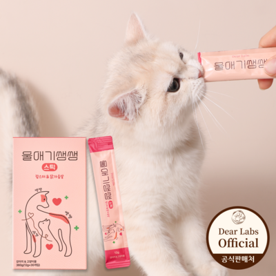 미래생명자원 디어랩스 울애기쌩쌩 스틱 짜먹는 종합영양제 360g (12g x 30p) (4개)_이미지