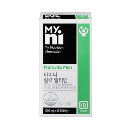 일동제약 마이니 활력멀티맨 1000mg 60정 (2개)_이미지