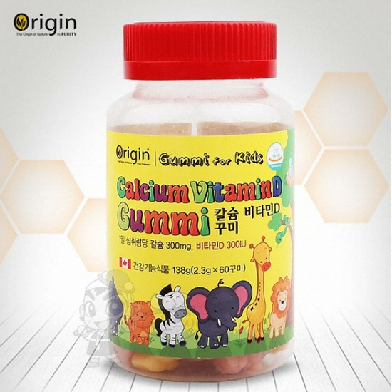 칼슘 비타민D 꾸미 60구미