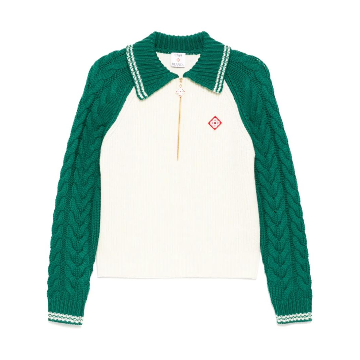 카사블랑카 집업 스웨터 WPS25KW82101 T 136500974