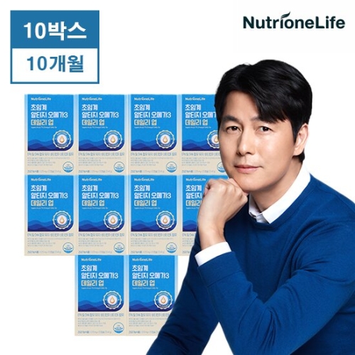 뉴트리원 초임계 알티지 오메가3 데일리 업 1015mg 30캡슐 (10개)_이미지