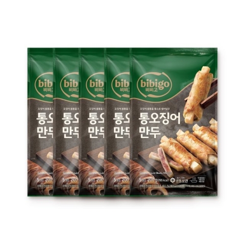 CJ제일제당 비비고 통오징어만두 200g_이미지