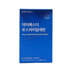 에스더포뮬러 여에스더 포스파티딜세린 60캡슐이미지입니다. 누르면 해당 게시물로 새창이동합니다.