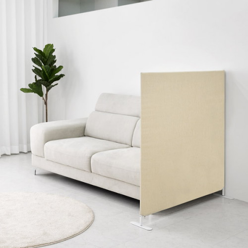 까사마루 이브 스탠드형 가림막 파티션 1단 1200x1200_이미지