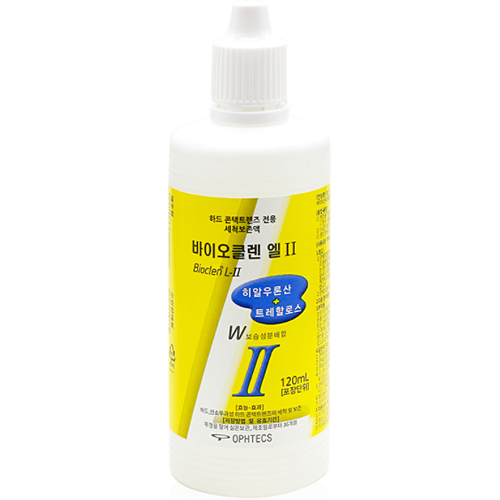OPHTECS 바이오클렌 엘 투 120ml이미지입니다. 누르면 해당 게시물로 새창이동합니다.