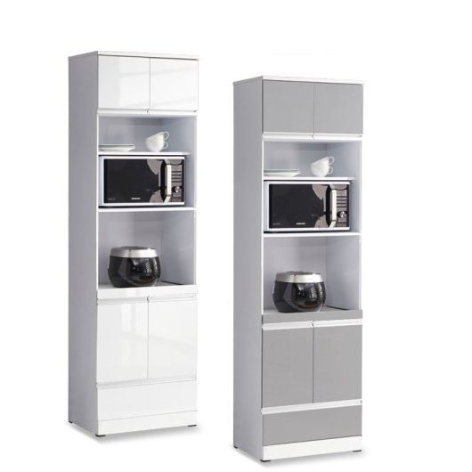 파로마 솔트 글로시 서랍형 전자렌지 수납장 2000_이미지