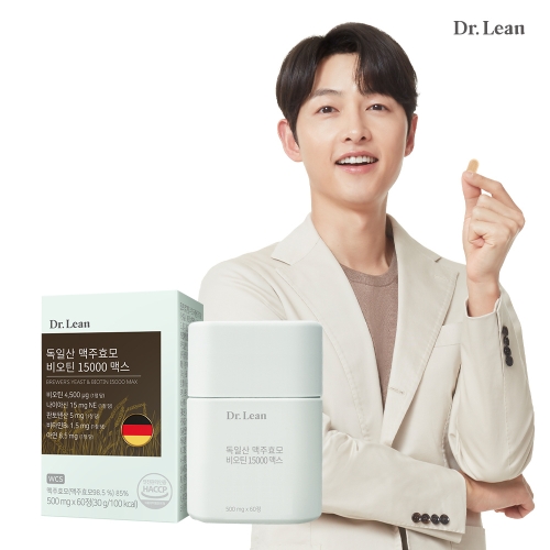 닥터린 독일산 맥주효모 비오틴 15000 맥스 500mg 60정 (1개)