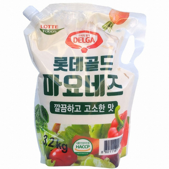 롯데푸드 골드 마요네즈 스파우트 3.2kg이미지입니다. 누르면 해당 게시물로 새창이동합니다.