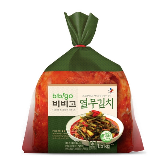 CJ제일제당 비비고 열무김치 1.5kg이미지입니다. 누르면 해당 게시물로 새창이동합니다.