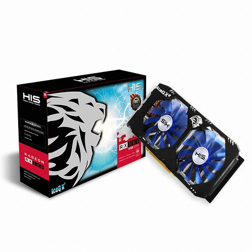 HIS 라데온 RX 580 IceQ X2 OC D5 8GB_이미지