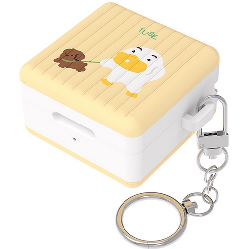 갤럭시 버즈2 프로 에이프릴 샤워 캐리어 콤보 케이스