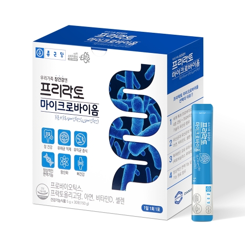 종근당건강 프리락토 마이크로바이옴 5g 30포