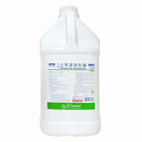 그린 소독용 에탄올(83%) 4L