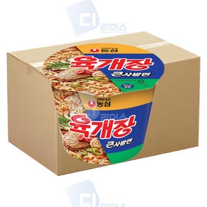 농심 육개장 큰사발 110g (24개)_이미지
