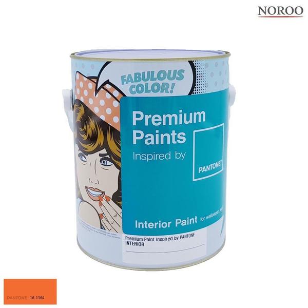 팬톤 내부용 무광 수성 페인트 4L 주황16-1364 WFHLZ9D