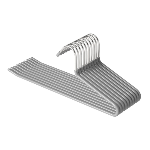 쿠팡 코멧 홈 논슬립 바지걸이 그레이 10개_이미지