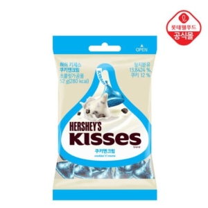 허쉬 키세스 쿠키앤크림 52g (5개)_이미지